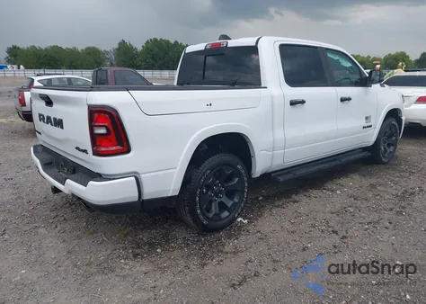 2025 Ram 1500 Big Horn 4X4 5'7 Box from USA, damaged, VIN 1C6SRFFP7SN528847